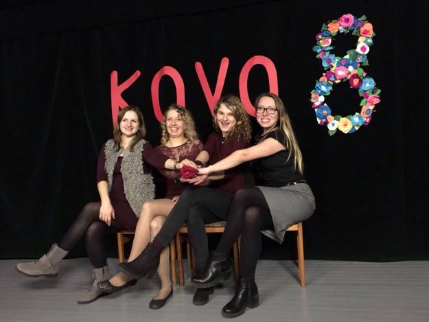 Renginio iniciatorės iniciatorės Dovilė Bradūnaitė, Dovilė Matulienė, Deimantė Tamulionytė ir Ieva Rutkauskienė